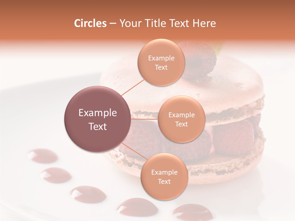 Cake Dessert Background PowerPoint Template