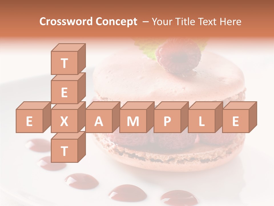 Cake Dessert Background PowerPoint Template