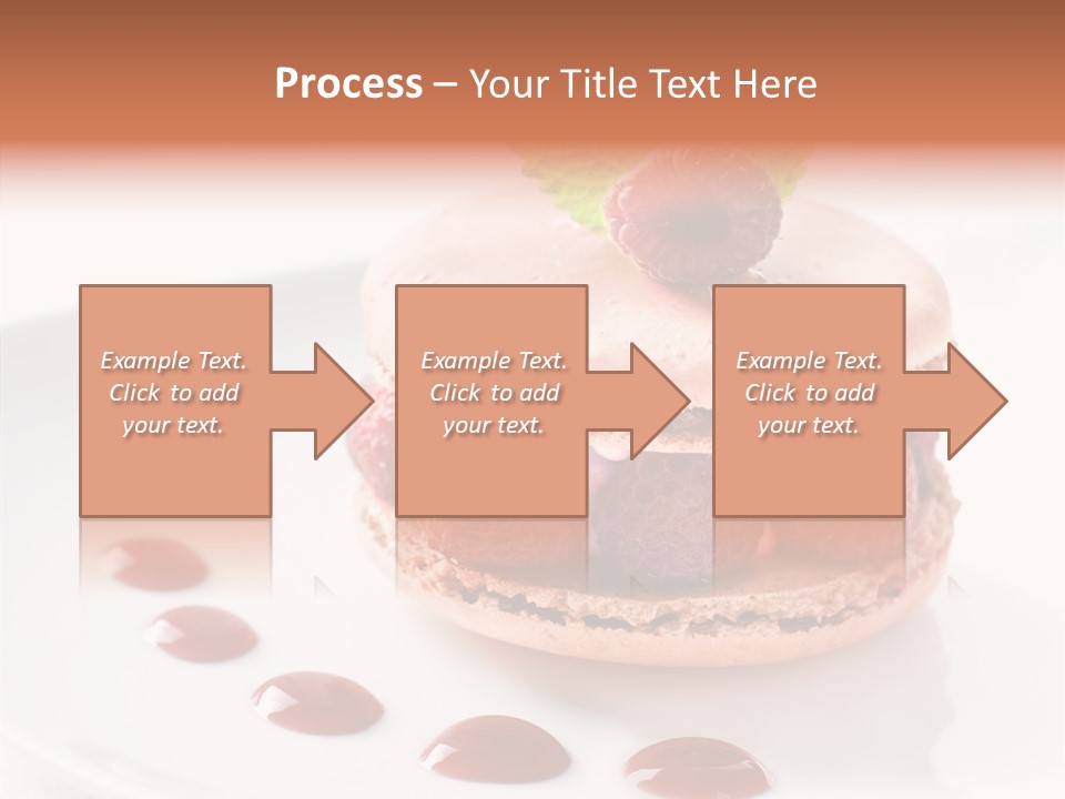 Cake Dessert Background PowerPoint Template