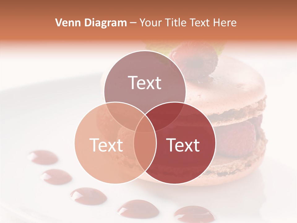 Cake Dessert Background PowerPoint Template