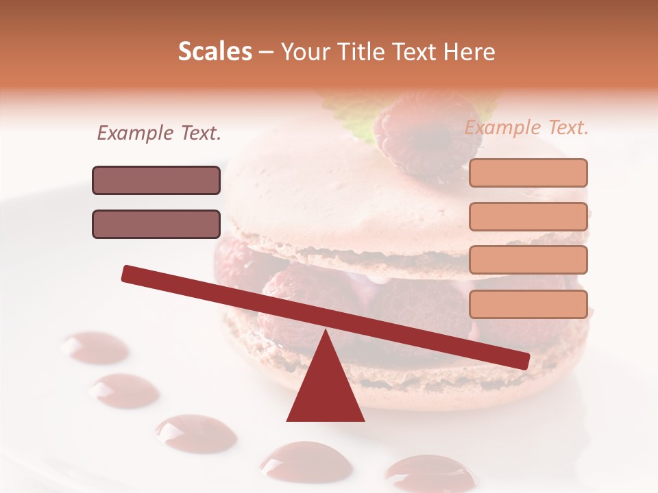 Cake Dessert Background PowerPoint Template