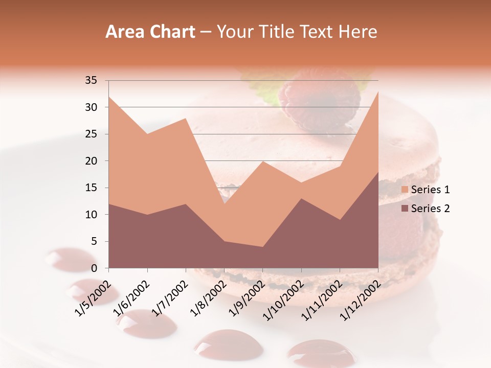 Cake Dessert Background PowerPoint Template