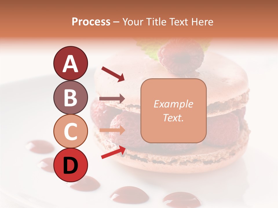 Cake Dessert Background PowerPoint Template