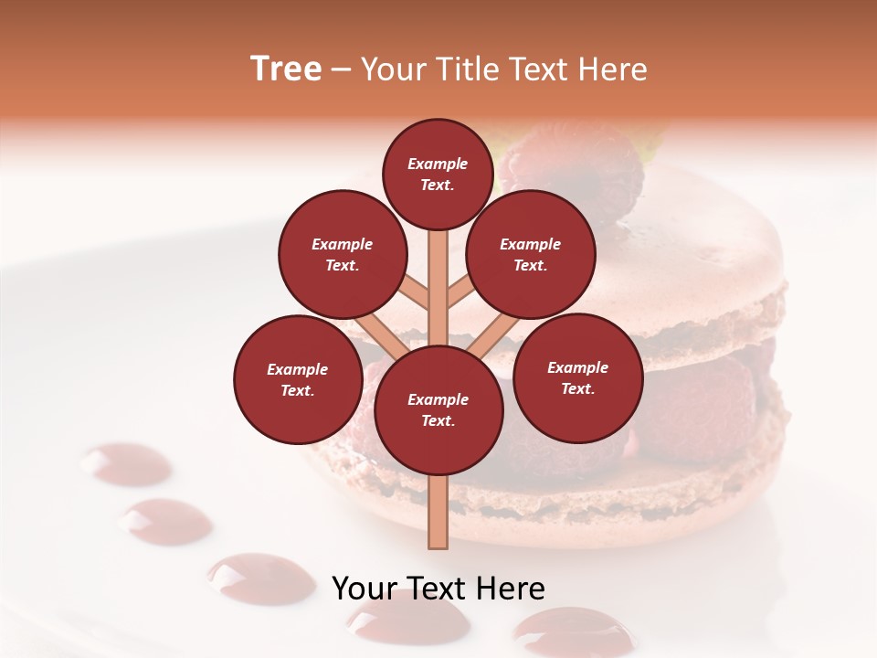 Cake Dessert Background PowerPoint Template