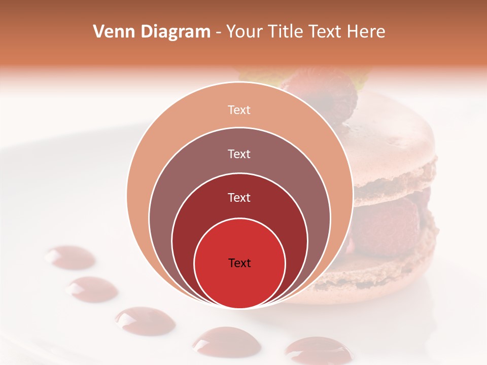 Cake Dessert Background PowerPoint Template
