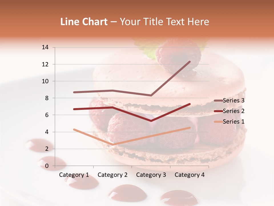 Cake Dessert Background PowerPoint Template