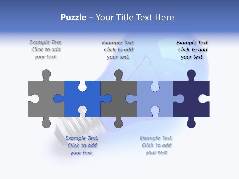 Intelligence Lamp Creative PowerPoint Template