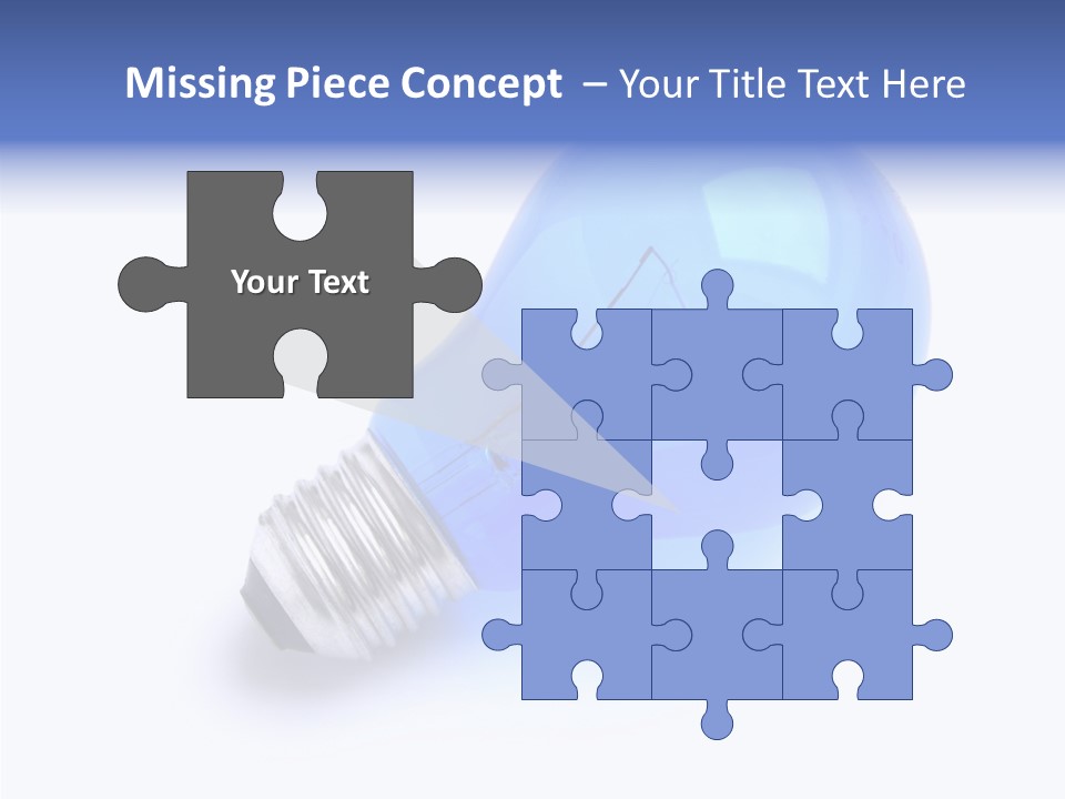 Intelligence Lamp Creative PowerPoint Template