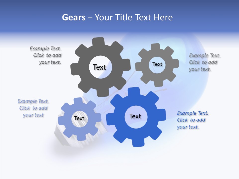 Intelligence Lamp Creative PowerPoint Template