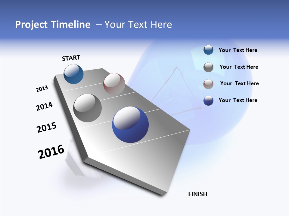 Intelligence Lamp Creative PowerPoint Template