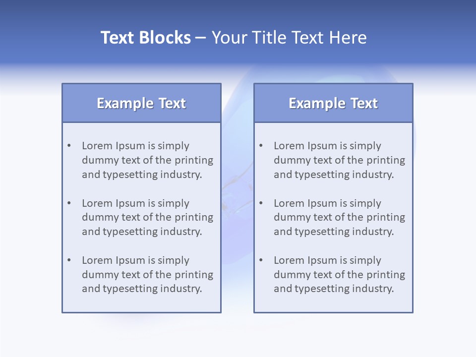 Intelligence Lamp Creative PowerPoint Template