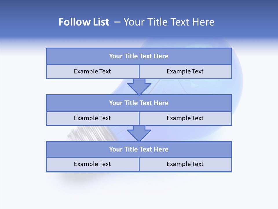 Intelligence Lamp Creative PowerPoint Template
