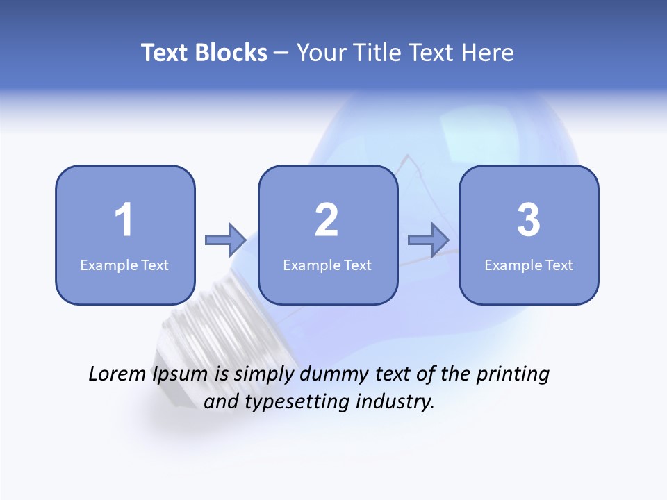 Intelligence Lamp Creative PowerPoint Template
