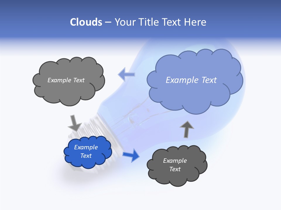 Intelligence Lamp Creative PowerPoint Template