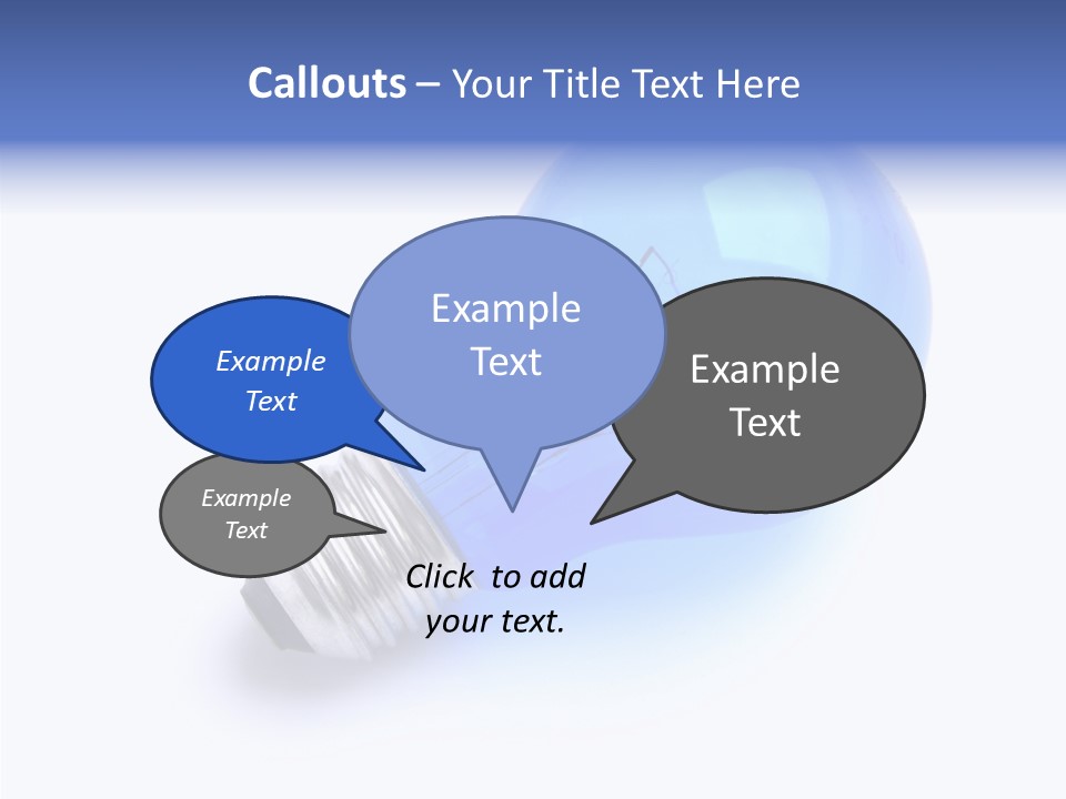 Intelligence Lamp Creative PowerPoint Template
