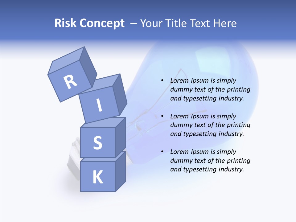 Intelligence Lamp Creative PowerPoint Template