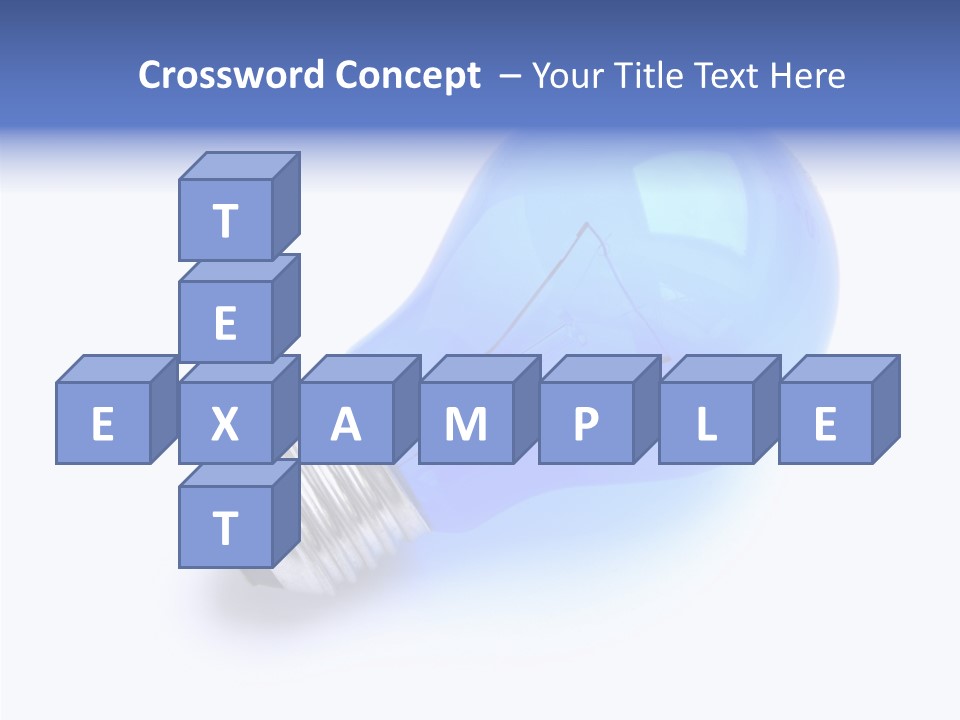 Intelligence Lamp Creative PowerPoint Template