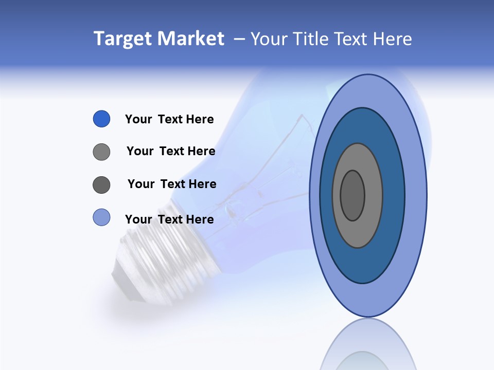 Intelligence Lamp Creative PowerPoint Template