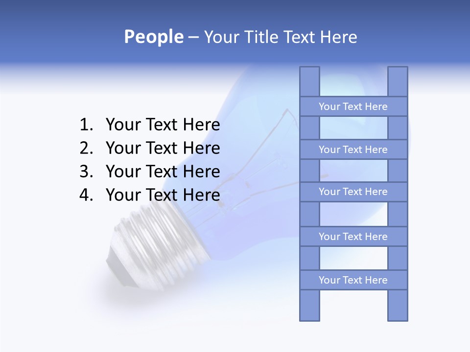 Intelligence Lamp Creative PowerPoint Template