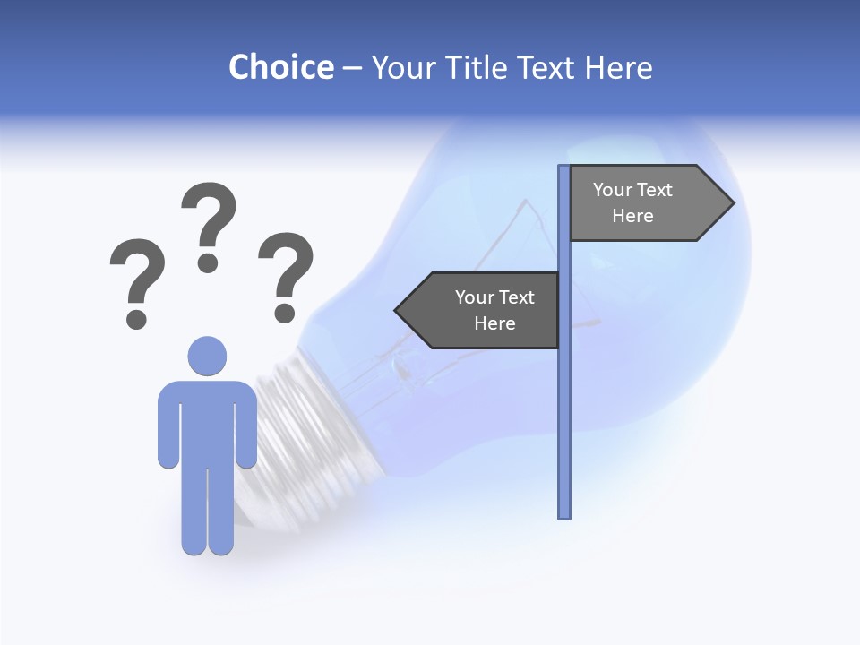 Intelligence Lamp Creative PowerPoint Template