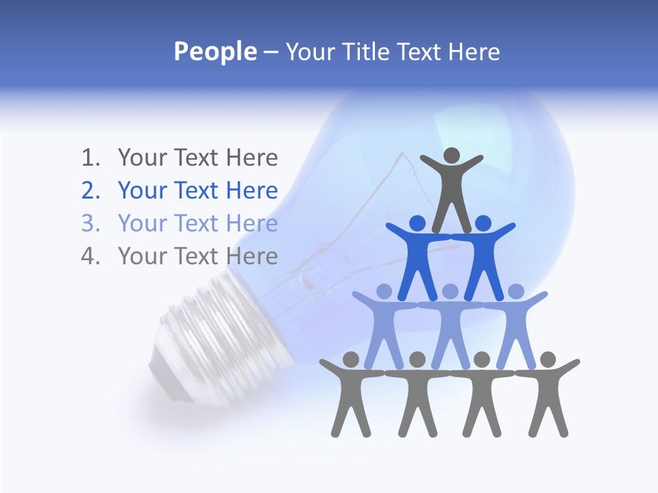 Intelligence Lamp Creative PowerPoint Template