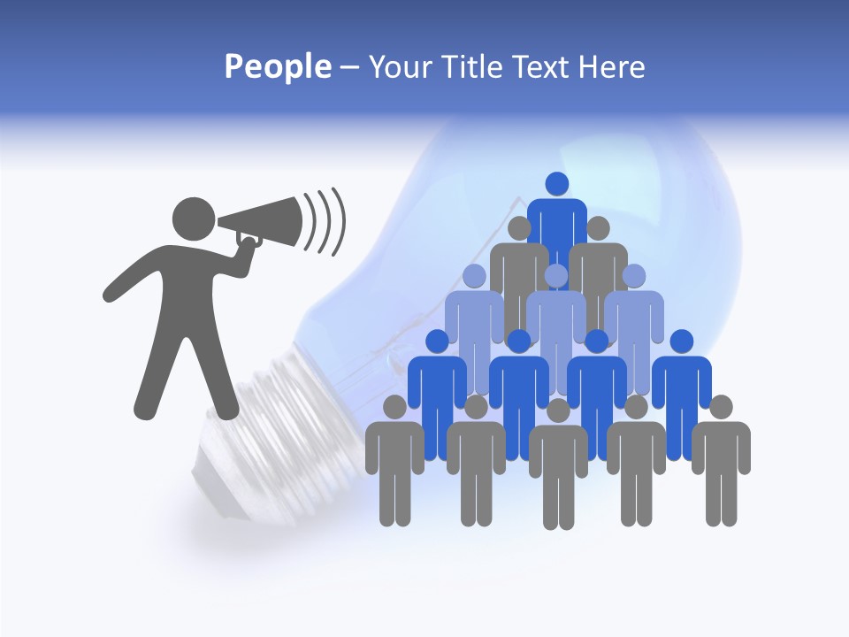 Intelligence Lamp Creative PowerPoint Template