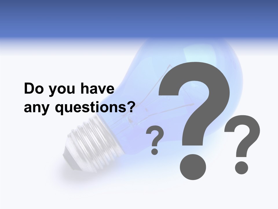 Intelligence Lamp Creative PowerPoint Template