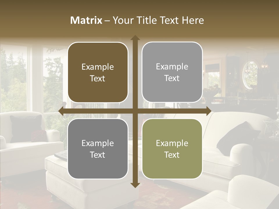 Luxury Rug Decorate PowerPoint Template