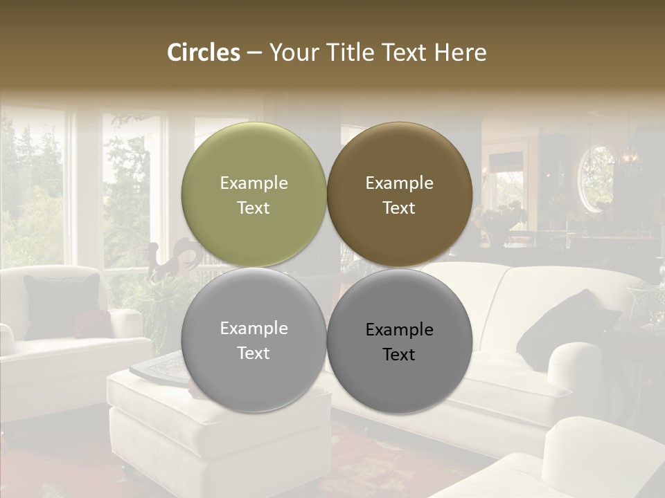 Luxury Rug Decorate PowerPoint Template