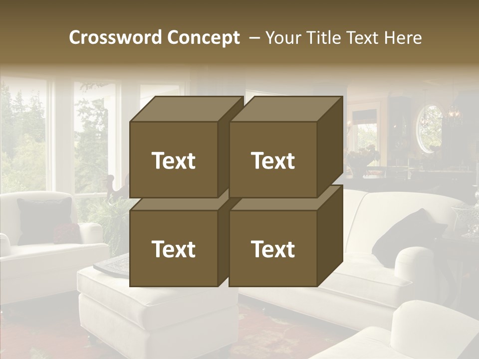 Luxury Rug Decorate PowerPoint Template