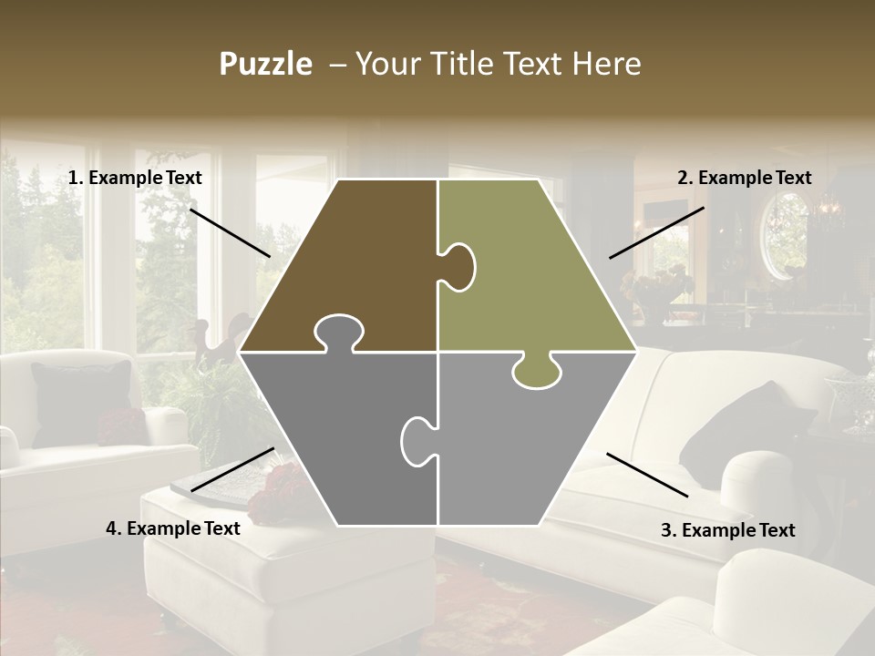 Luxury Rug Decorate PowerPoint Template