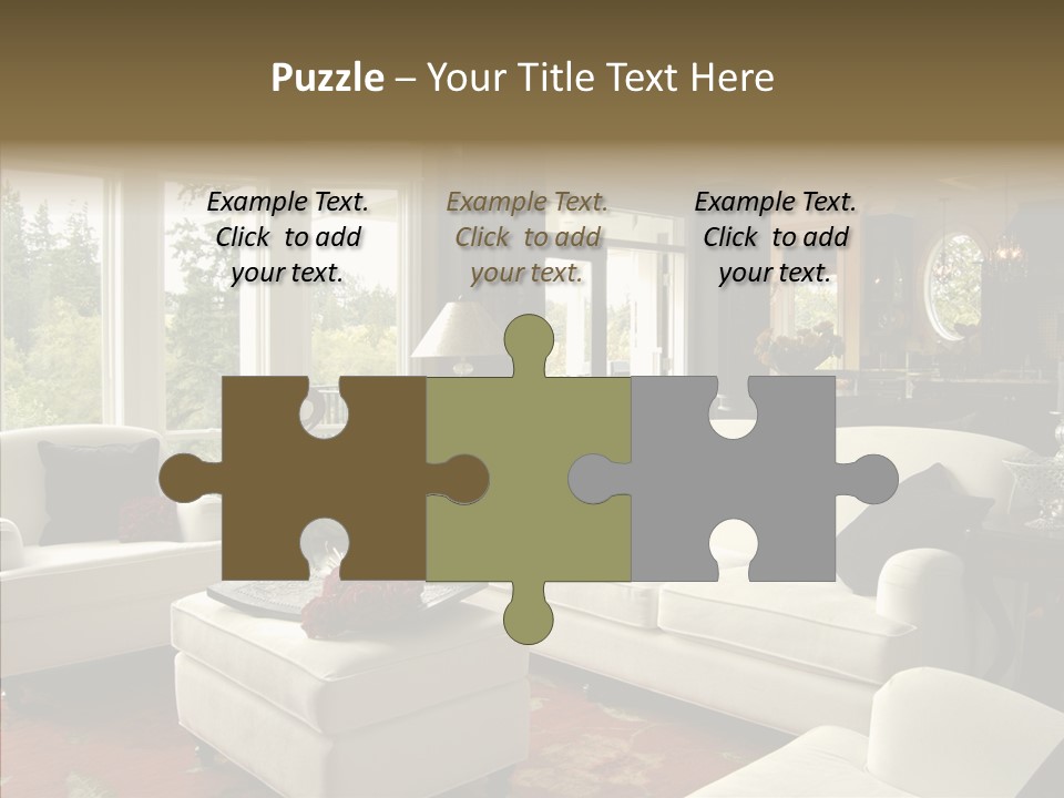 Luxury Rug Decorate PowerPoint Template