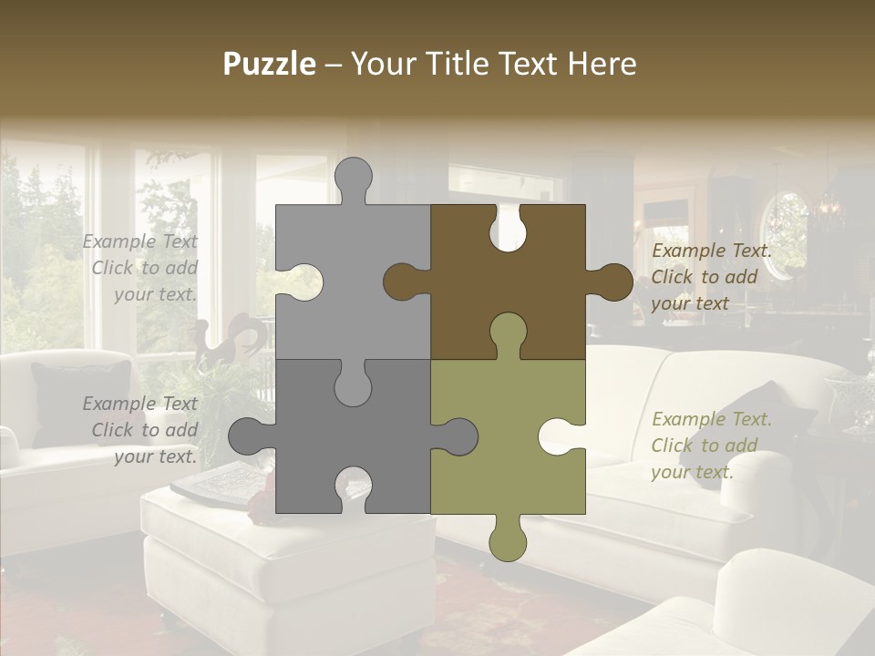 Luxury Rug Decorate PowerPoint Template
