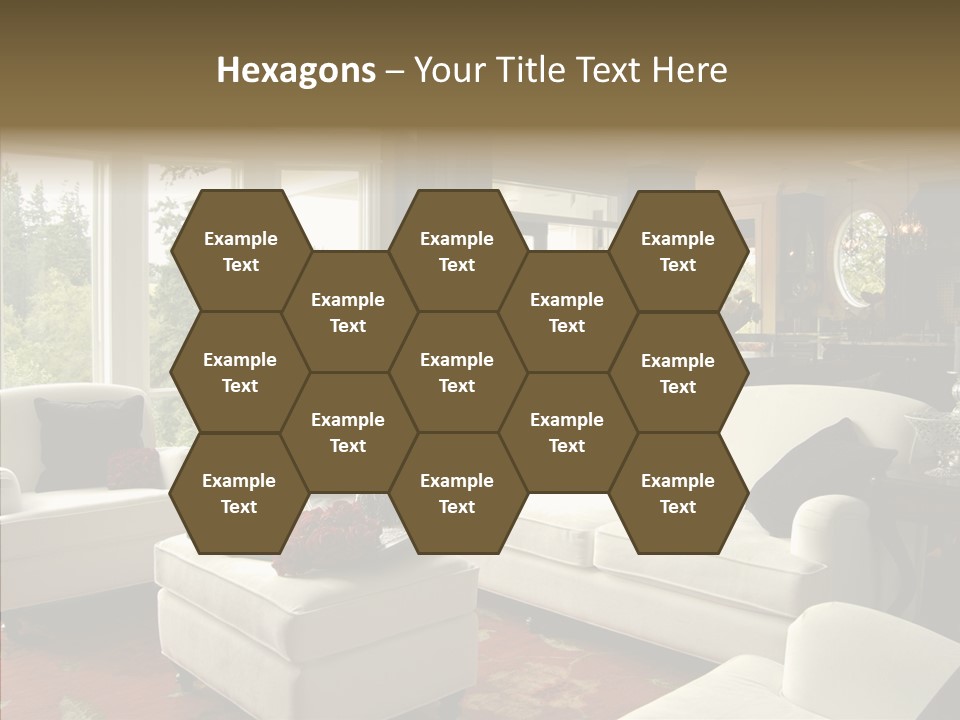 Luxury Rug Decorate PowerPoint Template