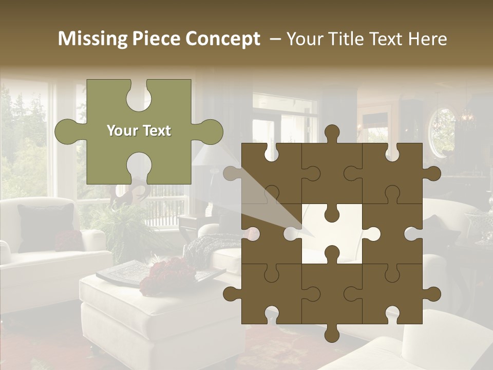 Luxury Rug Decorate PowerPoint Template