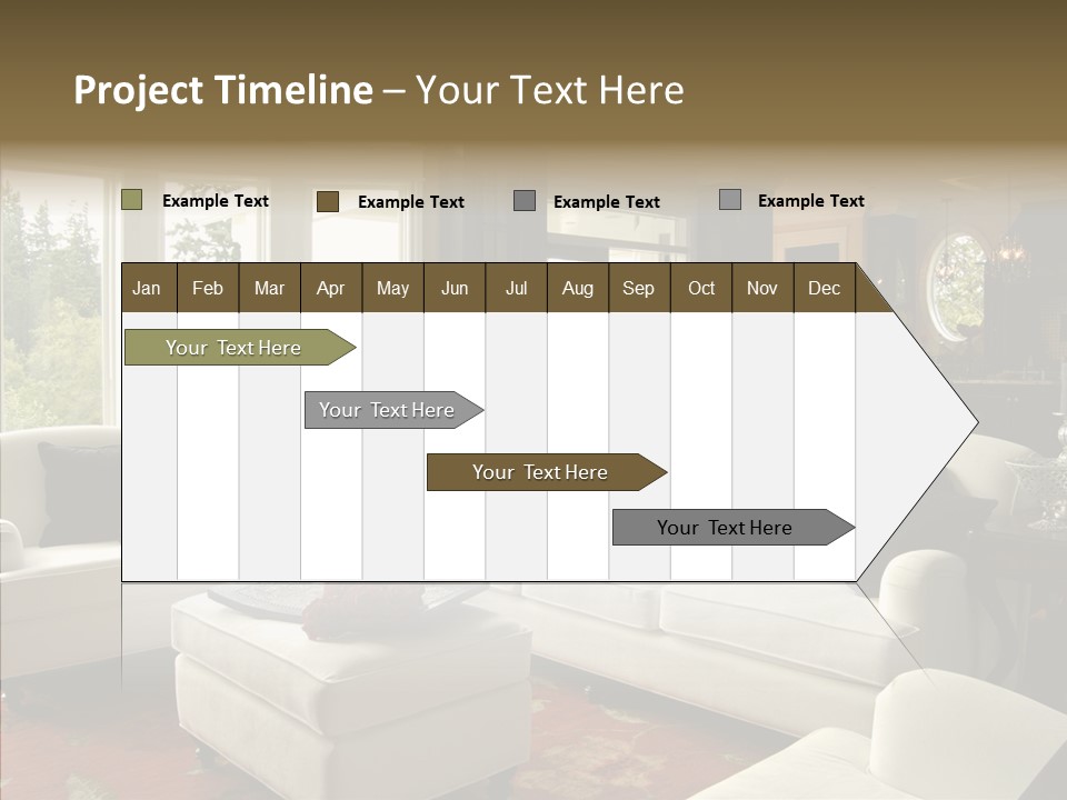 Luxury Rug Decorate PowerPoint Template
