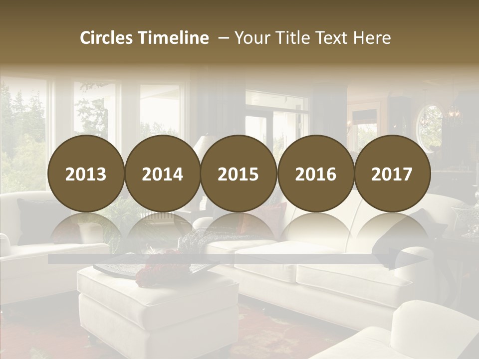 Luxury Rug Decorate PowerPoint Template