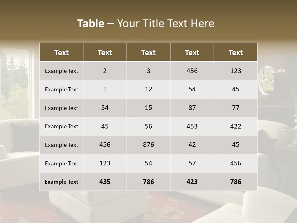 Luxury Rug Decorate PowerPoint Template