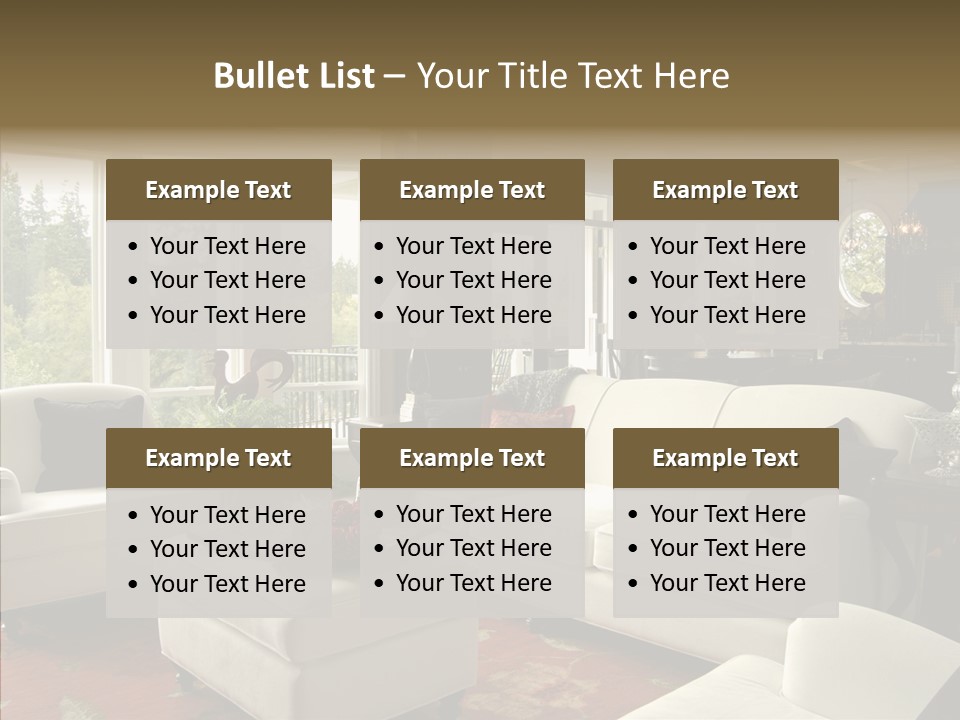 Luxury Rug Decorate PowerPoint Template