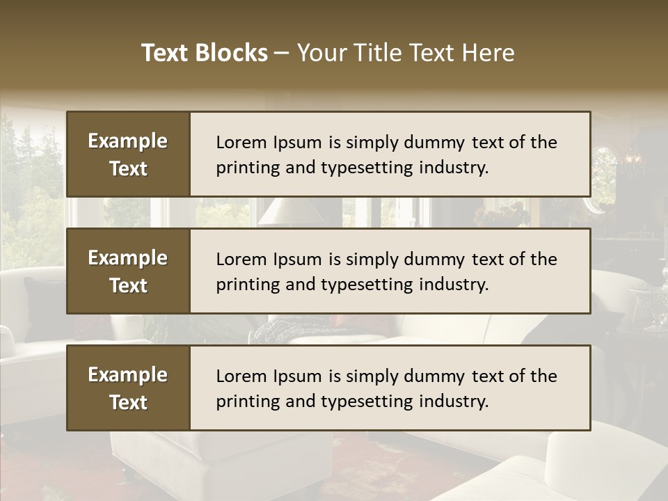 Luxury Rug Decorate PowerPoint Template