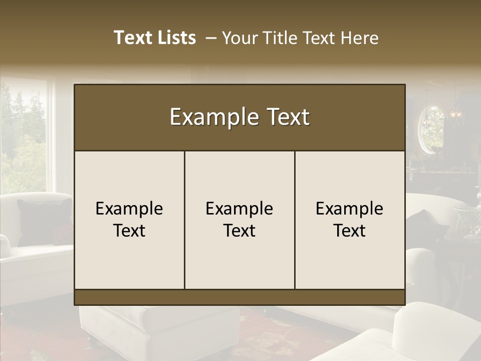 Luxury Rug Decorate PowerPoint Template