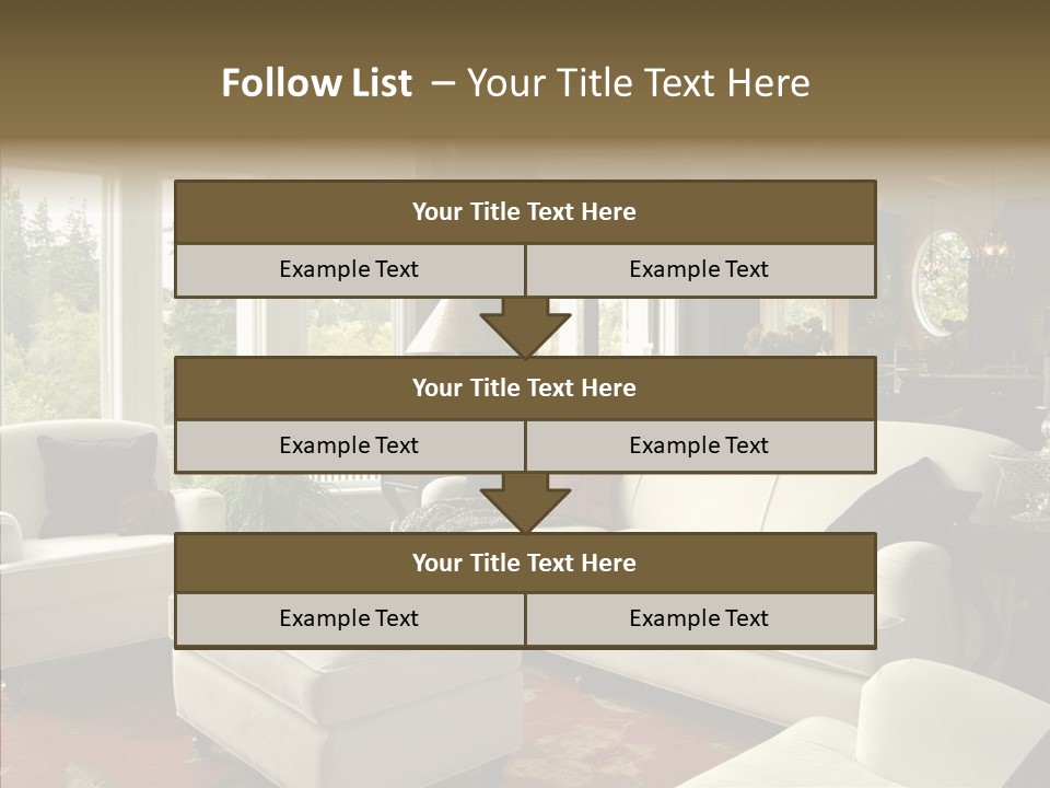 Luxury Rug Decorate PowerPoint Template