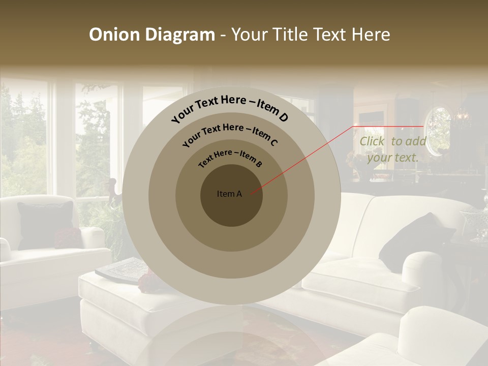 Luxury Rug Decorate PowerPoint Template