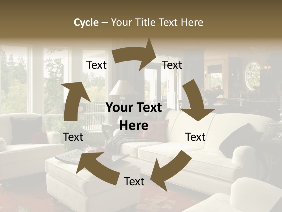 Luxury Rug Decorate PowerPoint Template