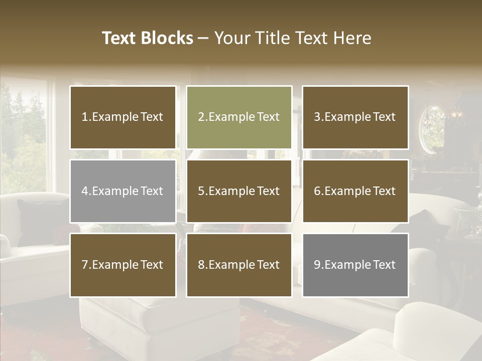 Luxury Rug Decorate PowerPoint Template