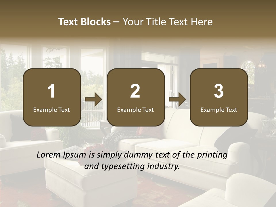 Luxury Rug Decorate PowerPoint Template