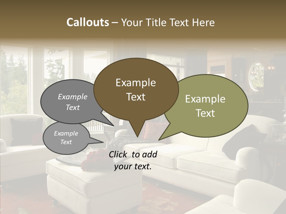 Luxury Rug Decorate PowerPoint Template