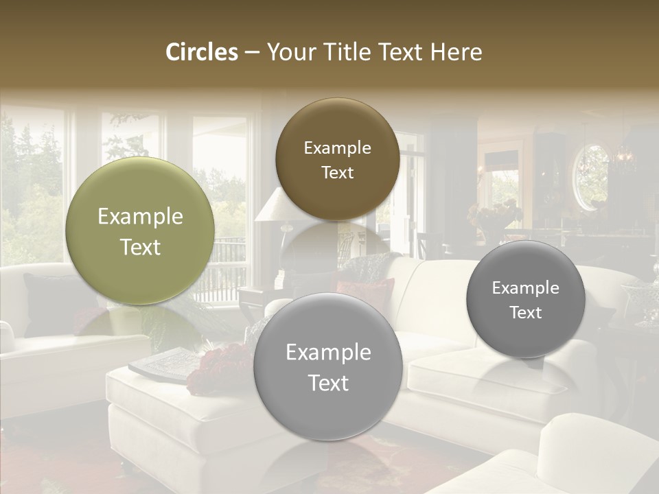 Luxury Rug Decorate PowerPoint Template