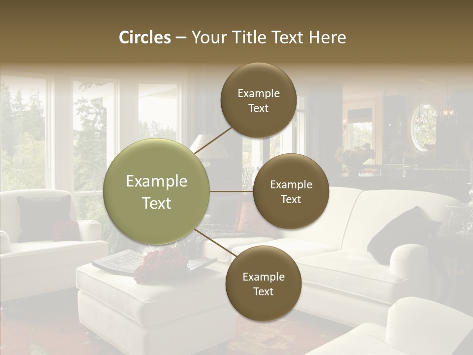 Luxury Rug Decorate PowerPoint Template