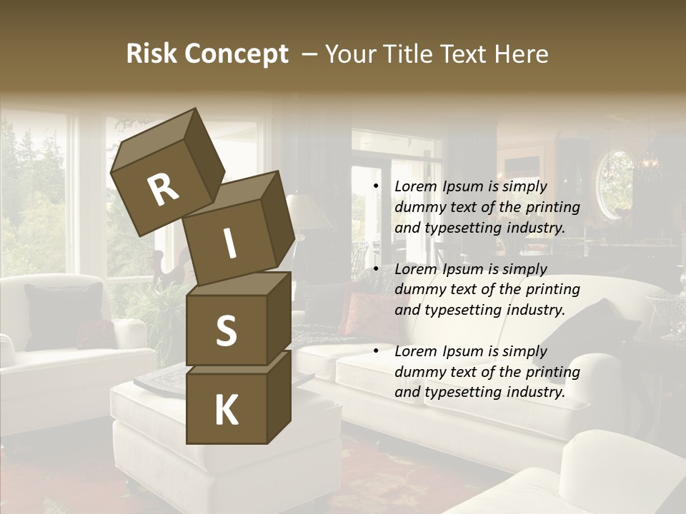 Luxury Rug Decorate PowerPoint Template